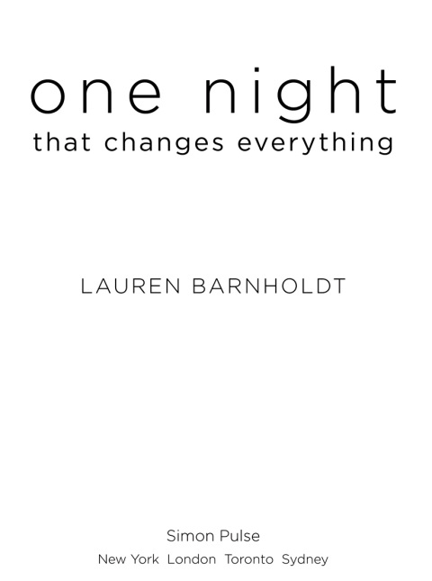 Cover image for book One Night That Changes Everything