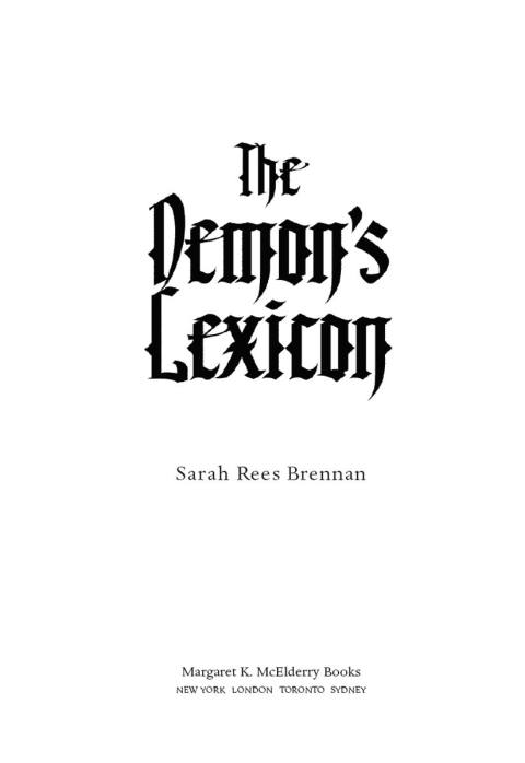 Cover image for book The Demon's Lexicon