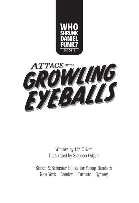 Cover image for book Attack of the Growling Eyeballs