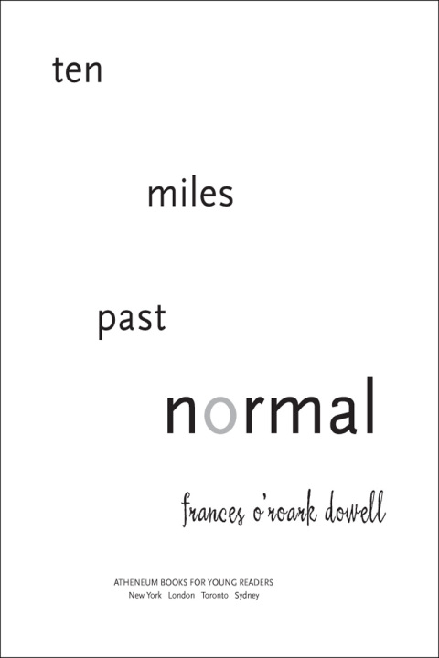 Cover image for book Ten Miles Past Normal