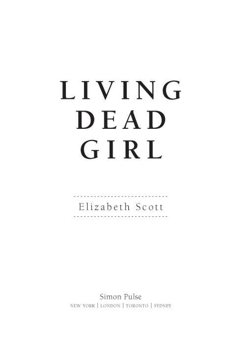 Cover image for book Living Dead Girl