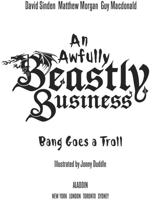 Cover image for book Bang Goes a Troll