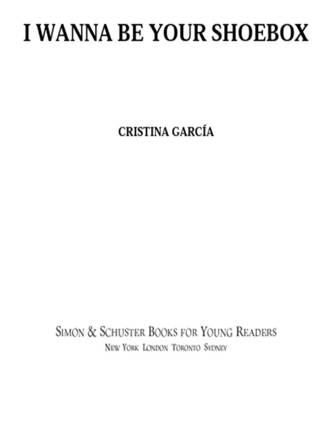 Cover image for book I Wanna Be Your Shoebox