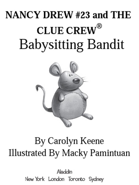 Cover image for book Babysitting Bandit