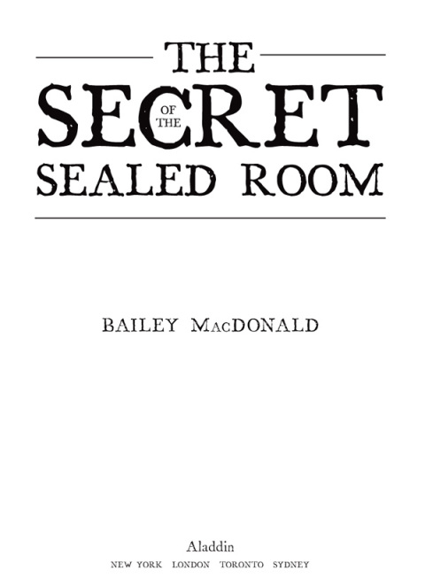 Cover image for book The Secret of the Sealed Room