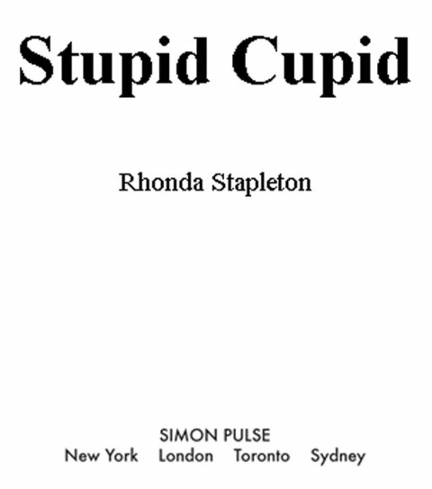 Cover image for book Stupid Cupid