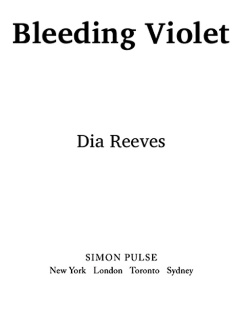 Cover image for book Bleeding Violet