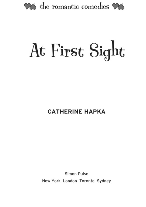 Cover image for book At First Sight