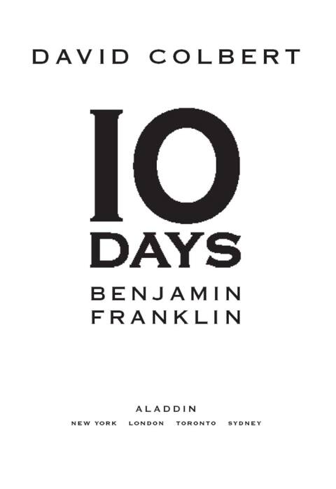 Cover image for book Benjamin Franklin