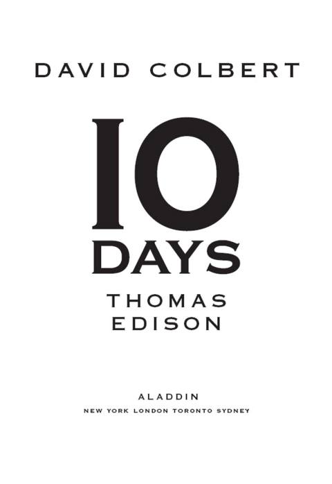 Cover image for book Thomas Edison