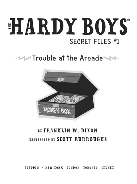 Cover image for book Trouble at the Arcade