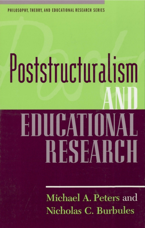 Cover image for book Poststructuralism and Educational Research