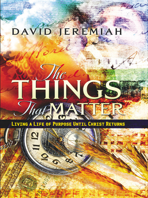 Cover image for book The Things That Matter