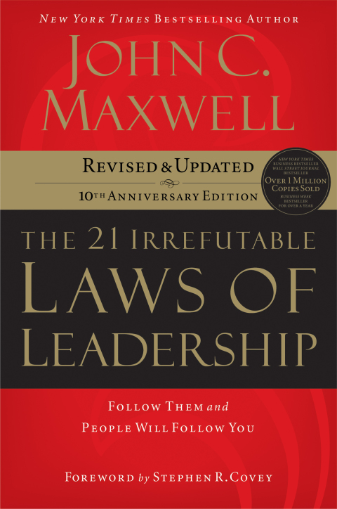 Cover image for book The 21 Irrefutable Laws of Leadership