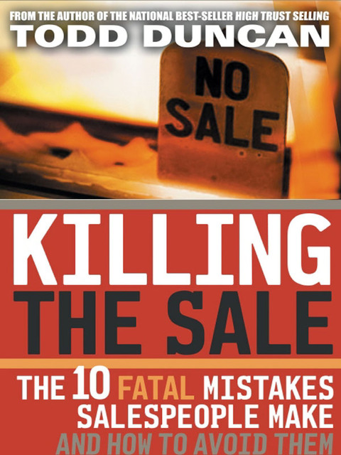 Cover image for book Killing the Sale