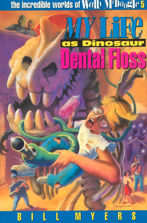 Cover image for book My Life as Dinosaur Dental Floss