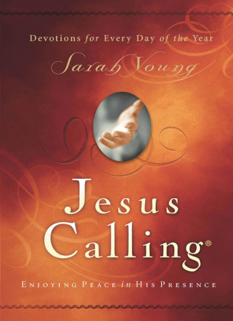 Cover image for book Jesus Calling, with Scripture References