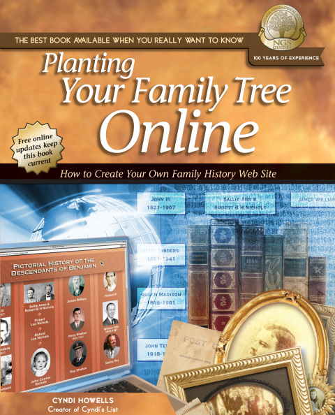 Cover image for book Planting Your Family Tree Online