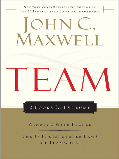 Cover image for book Team Maxwell 2in1 (Winning With People/17 Indisputable Laws)