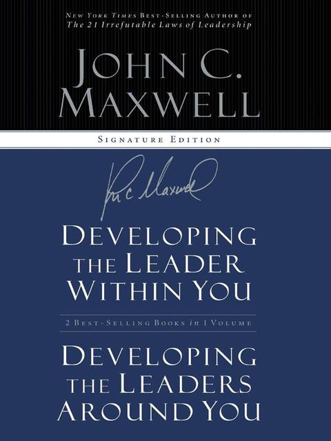 Cover image for book Maxwell 2in1 (Developing the Leader w/in You/Developing Leaders Around You)