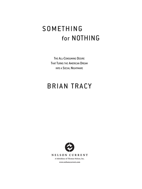 Cover image for book Something for Nothing