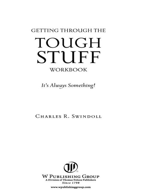 Cover image for book Getting Through the Tough Stuff Workbook