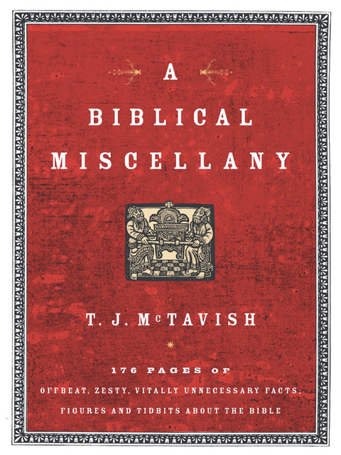 Cover image for book A Biblical Miscellany