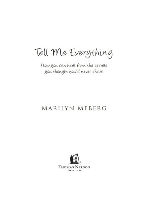Cover image for book Tell Me Everything