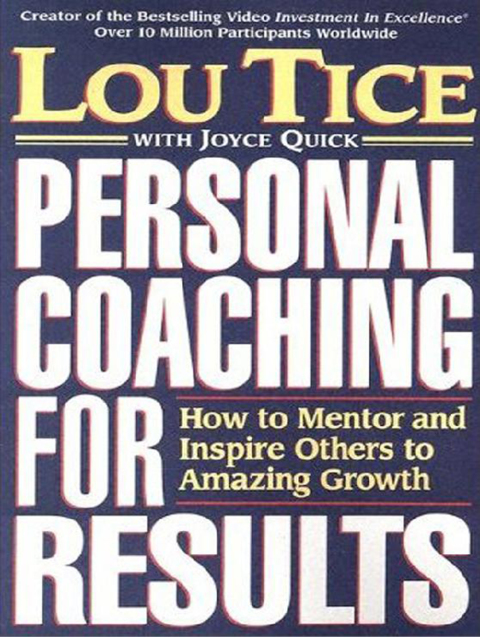Cover image for book Personal Coaching for Results