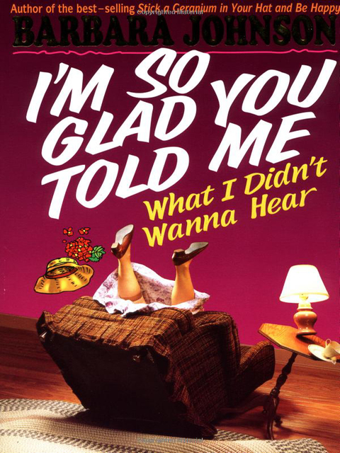 Cover image for book I'm So Glad You Told Me