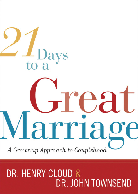 Cover image for book 21 Days to a Great Marriage