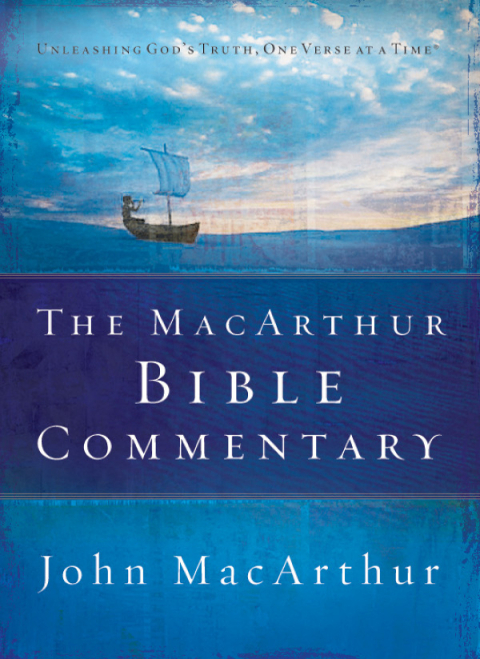 Cover image for book The MacArthur Bible Commentary
