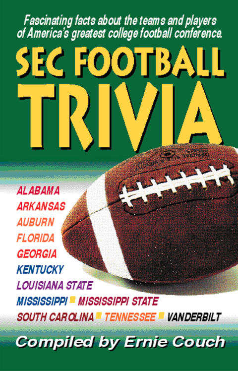 Cover image for book SEC Football Trivia
