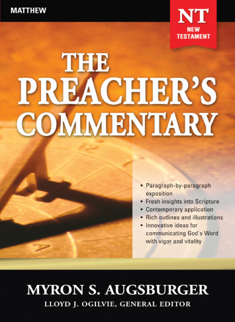 Cover image for book The Preacher's Commentary - Vol. 24: Matthew