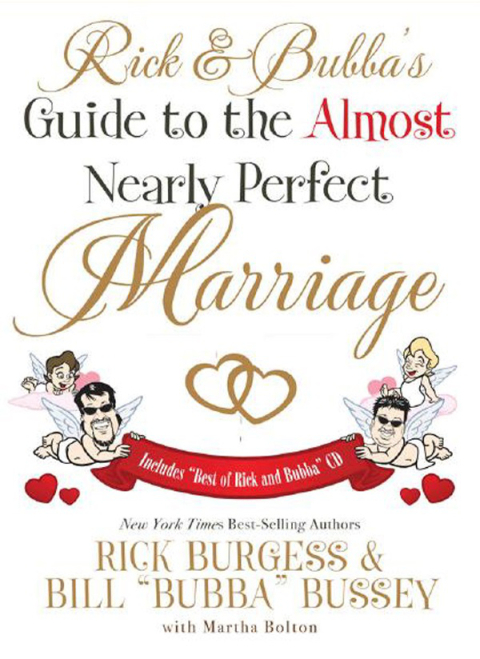 Cover image for book Rick and Bubba's Guide to the Almost Nearly Perfect Marriage