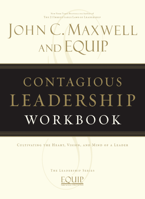 Cover image for book Contagious Leadership Workbook