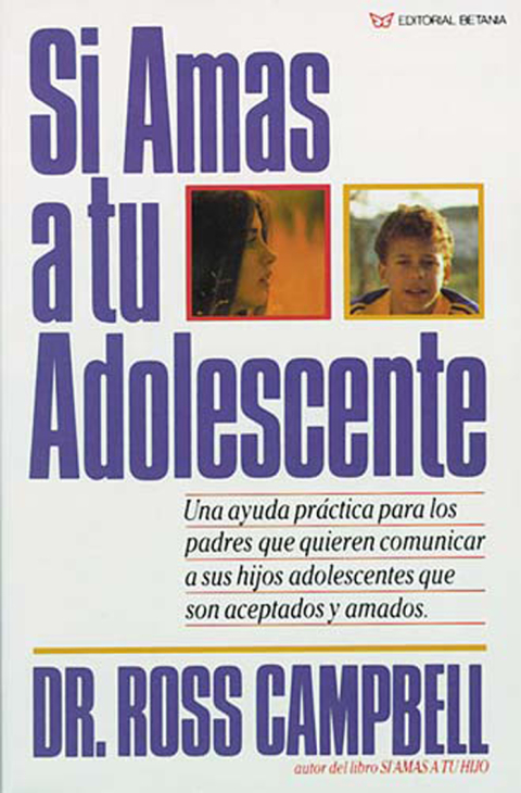 Cover image for book Si amas a tu adolescente