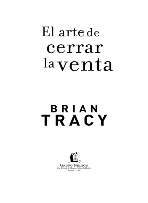 Cover image for book El arte de cerrar la venta