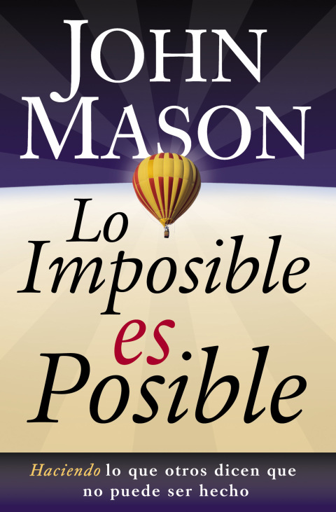 Cover image for book Lo imposible es posible