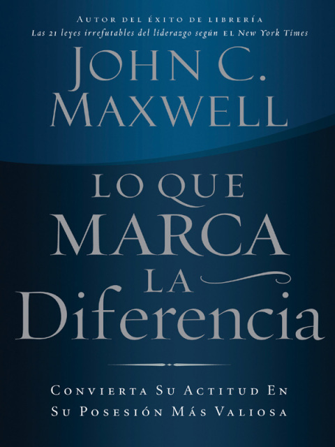 Cover image for book Lo que marca la diferencia