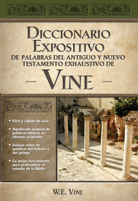 Cover image for book Diccionario expositivo de palabras del Antiguo y Nuevo Testamento exhaustivo de Vine