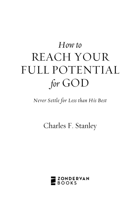 Cover image for book How to Reach Your Full Potential for God