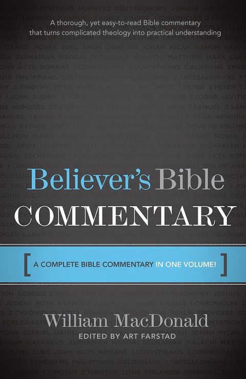 Cover image for book Believer's Bible Commentary