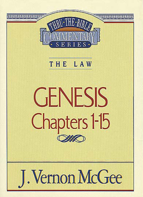 Cover image for book Thru the Bible Vol. 01: The Law (Genesis 1-15)