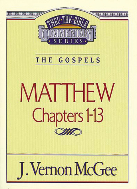 Cover image for book Thru the Bible Vol. 34: The Gospels (Matthew 1-13)