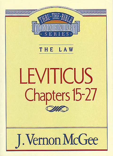 Cover image for book Thru the Bible Vol. 07: The Law (Leviticus 15-27)