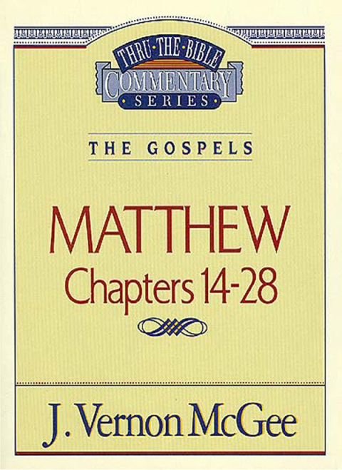 Cover image for book Thru the Bible Vol. 35: The Gospels (Matthew 14-28)