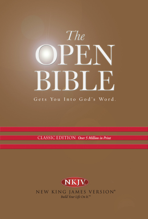 Cover image for book NKJV, Open Bible