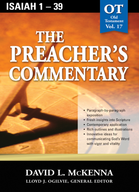 Cover image for book The Preacher's Commentary - Vol. 17: Isaiah 1-39