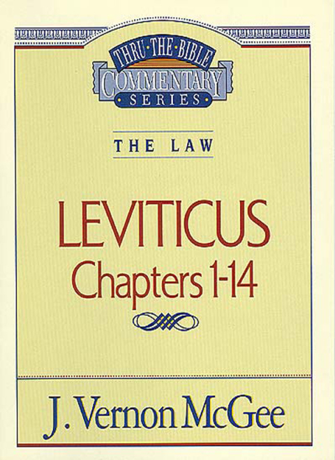 Cover image for book Thru the Bible Vol. 06: The Law (Leviticus 1-14)